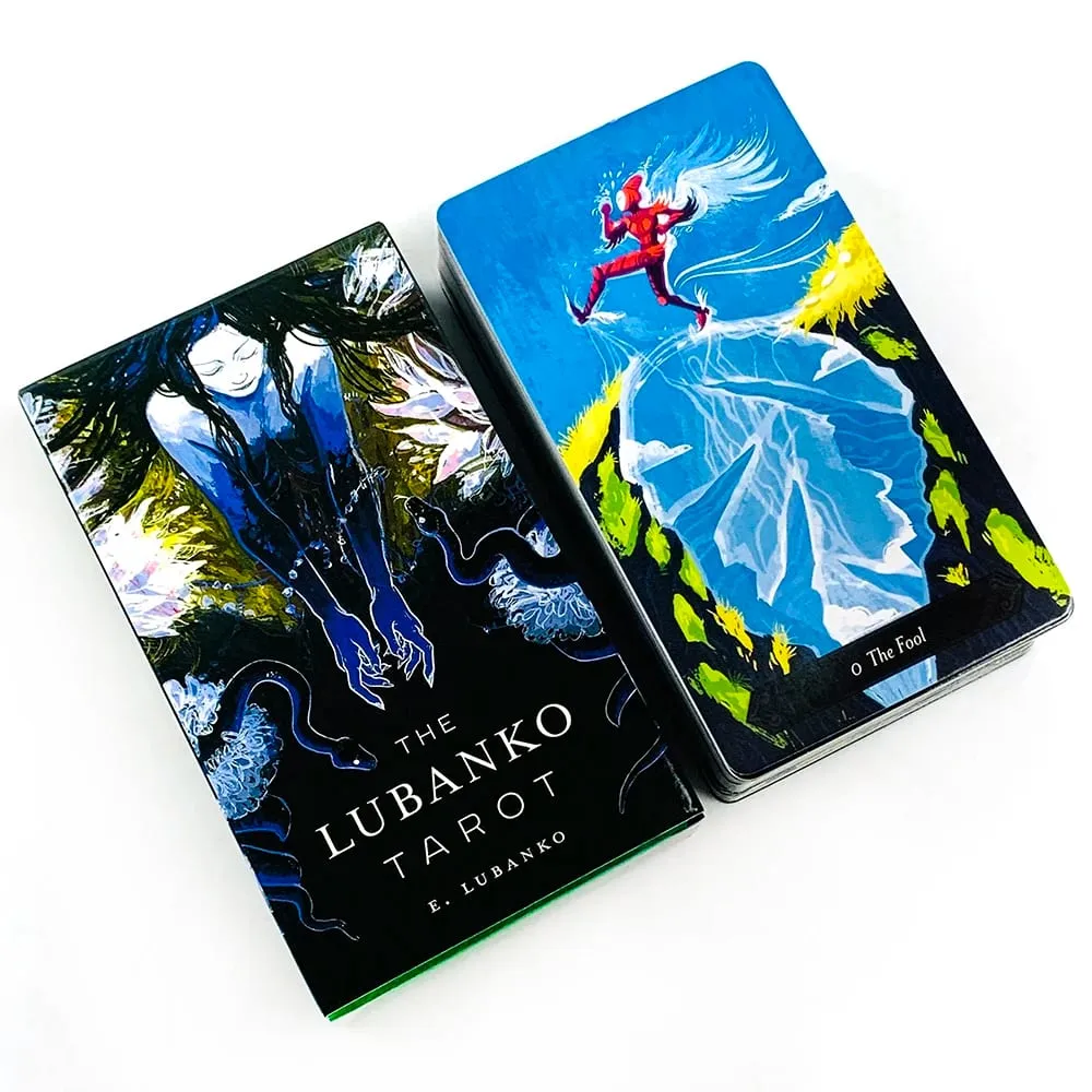 The LUBANKO Tarot Deck Mystical Artwork Ανθεκτικά και φορητά παιχνίδια διαλογισμού και πάρτι Τέλεια για πνευματική καθοδήγηση και συλλέκτη — image 3