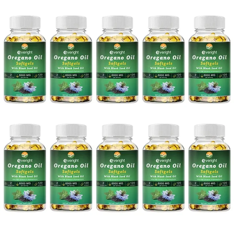Organic Oregano Oil with Black Seed Oil – Antioxidant Digestive Support Intestinal Flora Balance & Immune System Health — image 11