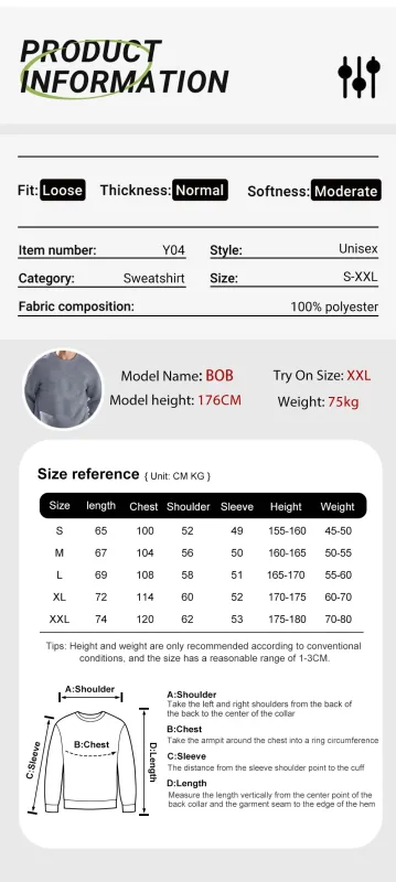 Buenos Aires Argentina Printed Men Sweatshirts Street Hip Hop Sportswear Fleece All-Match Pullover Unisex Casual Loose Clothing — image 4