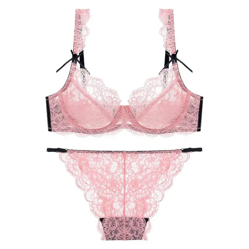 French Thin Bra for Women Ultra Thin Cup Minimize Big Breast Lift Anti Sag Underwire Free Brassiere Spring Summer Daily Bra Suit — image 3