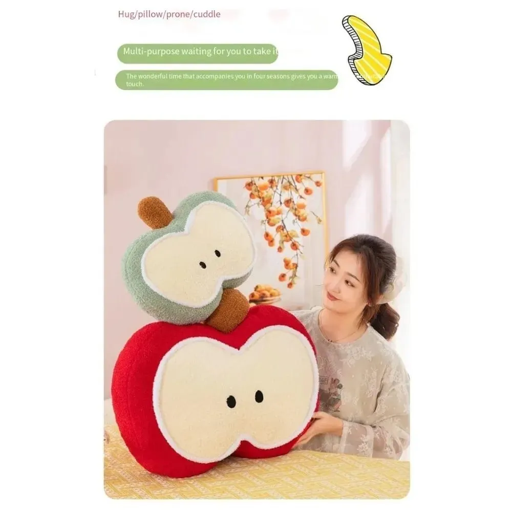 Creative Plush Fruit Doll Pillow Soft Stuffed Sleeping Cushion Office Seat Cushion For Living Room Sofa Bed — image 8