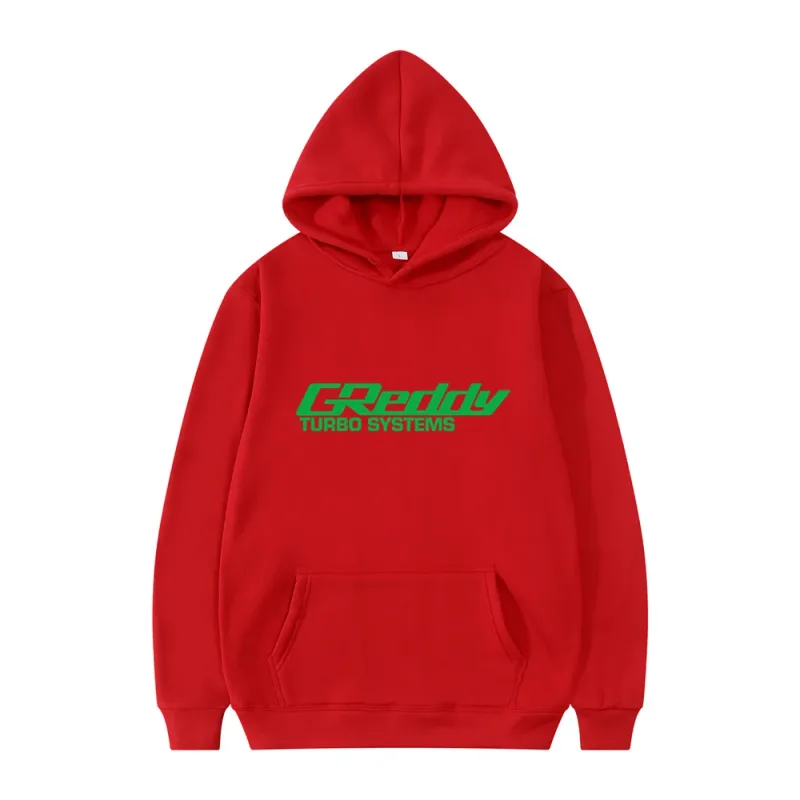 GReddy Turbo Systems Sweatshirt Tops Men Cool GReddy Hoodies Pullover Streetwear — image 23