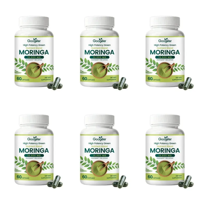 Premium Moringa Supplement with Natural Leaf Extract Herbal Nutrition Formula for Daily Wellness Support 60 Capsules — image 12