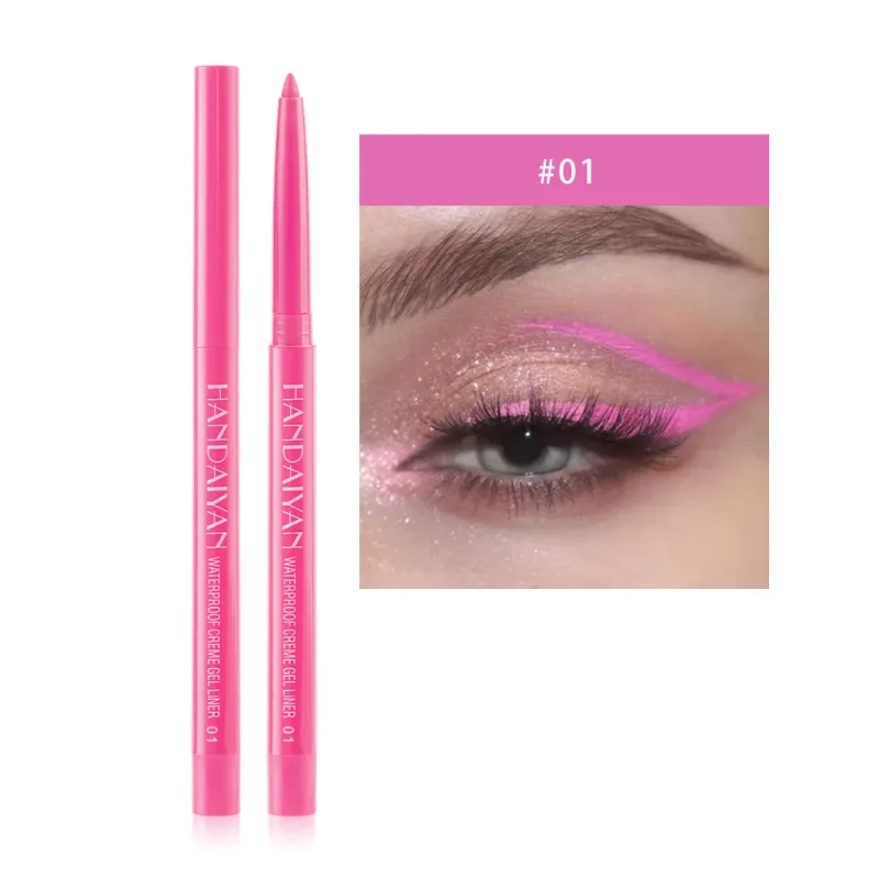 1PC White Matte Eyeliner Gel Pen Long Lasting Waterproof Eye Liner Pencil Mabilis na pagkatuyo Hindi-smudge Eye Makeup para sa mga Babaeng Cosmetics — image 20