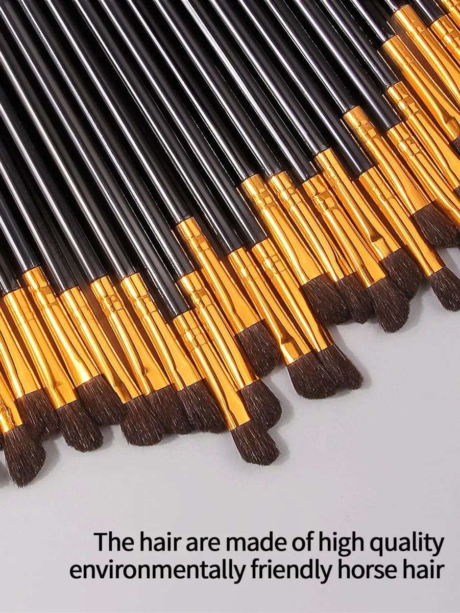 30PCS Professional Makeup Brushes Kit Concealer Brush Eyeshadow Soft Bristles Shader Brush Facial Cosmetic Beauty Makeup Tools — image 3