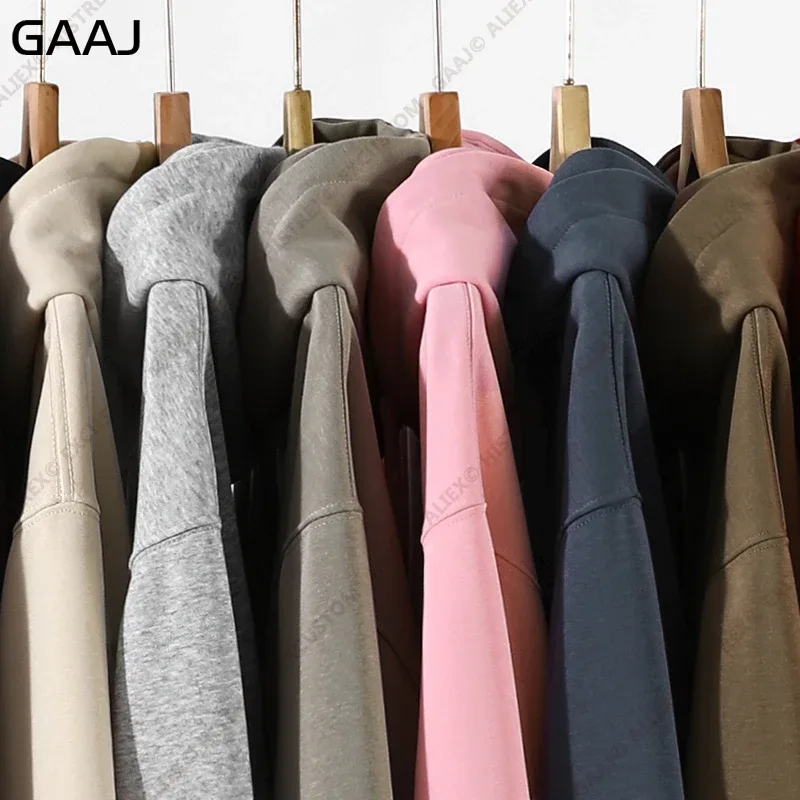 High Quality Custom Hoodie Cotton Sweatshirt Print Embroidery Brand Logo Text Photo Design Men Women Famliy Team Clothing 300g — image 36
