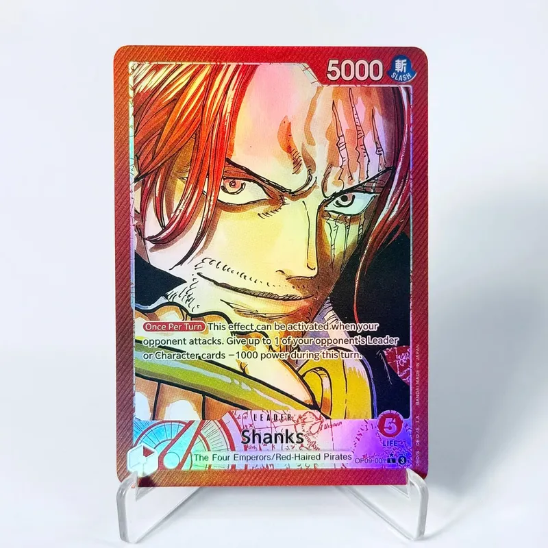 OP09 One Piece Emperors in the New World Curated Deck Luffy Shanks Roger Buggy Zoro Dragon Foil Textured Proxy Cards English — image 13