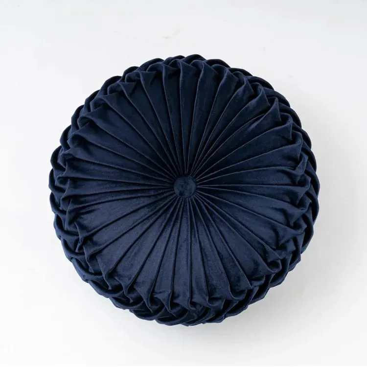 Plush Pumpkin Cushion Handmade Lumbar Support Pillow for Sofa Bed Office Nordic Decor