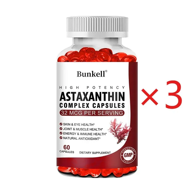 Antarctic Krill Oil 120mg Astaxanthin 32mcg Capsules(EPA DHA) Support Joint and Skin Immunity Cardiovascular Health — image 9