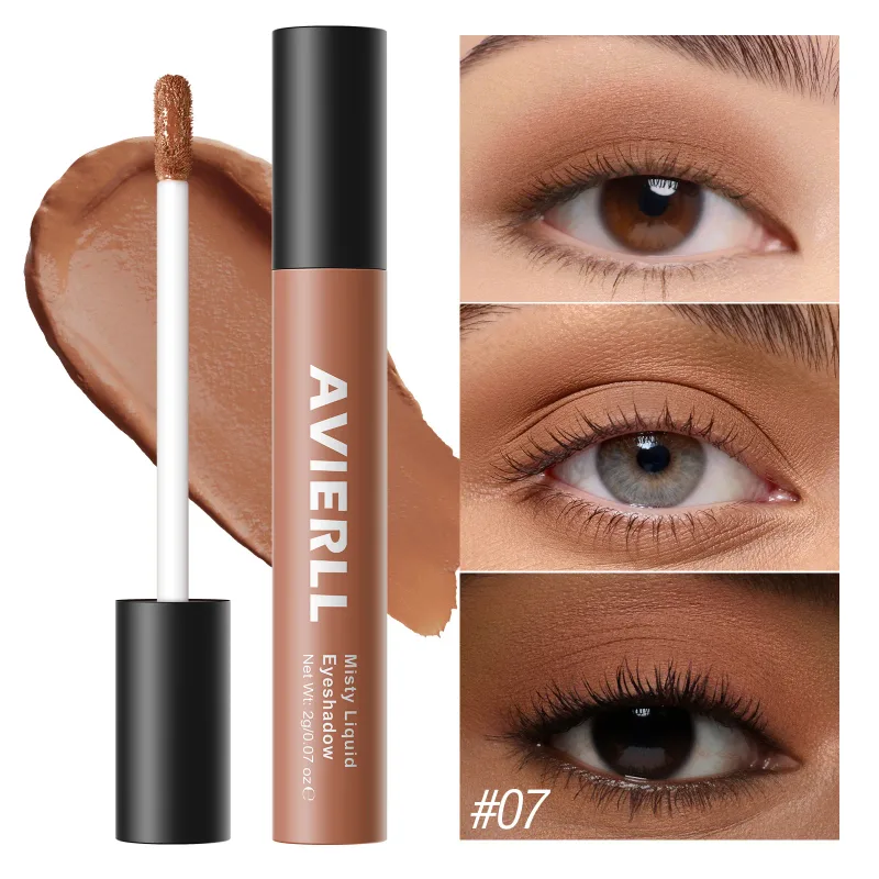 10 Colors Matte Nude Eye Bronzer Liquid Eyeshadow Waterproof Long Lasting Eye Shdaow Natural Cheek Contour Woman Makeup Cosmetic — image 15