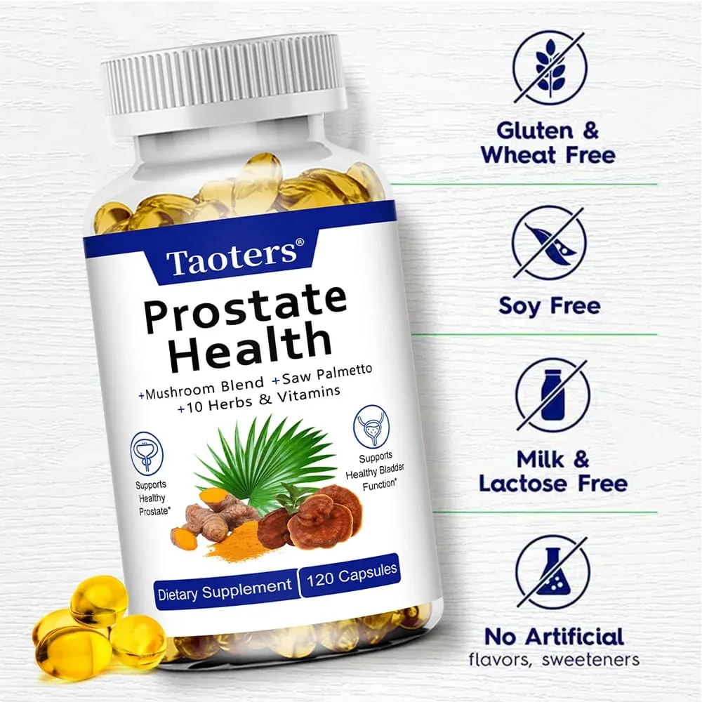 Saw Palmetto Capsules with Magnesium Citrate and Zinc Help Maintain Male Urinary Tract Health and Prostate Health — image 4