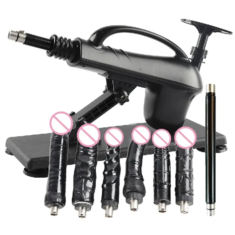 A2SS-Portable Automatic Masturbation Machine for Women with Big Dildo Men's Sex Toy Pumping Gun for Couples — image 18