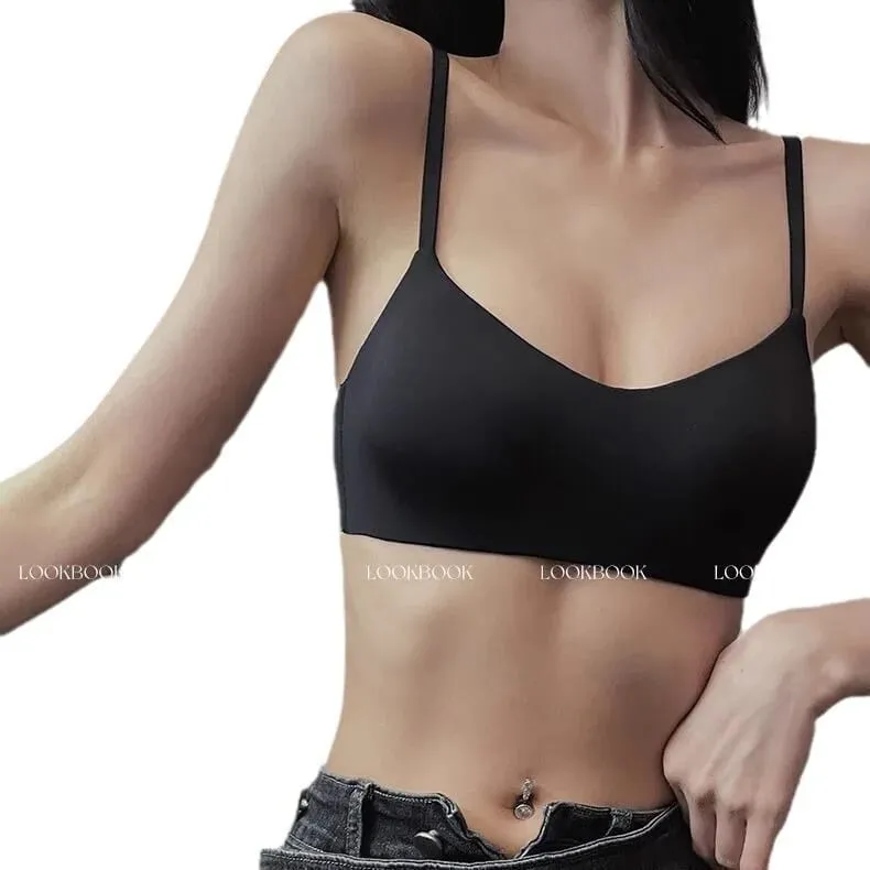 Seamless Bras For Women Small Chest 1/2 Cup Push Up Bra Non-Wire Bra Women Support Underwear Sexy Lingerie Female Intimates — image 6
