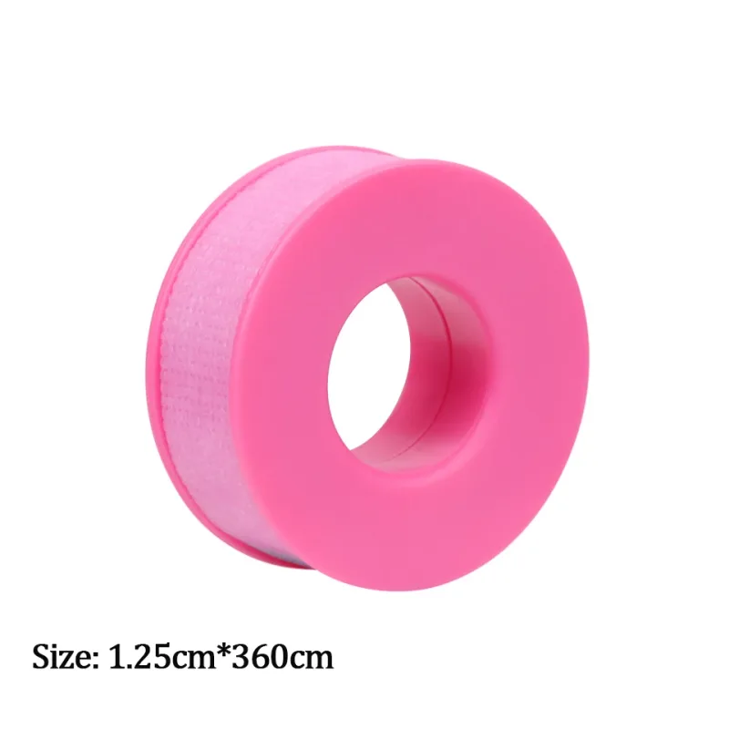 New10pcs Non-woven Silicone Gel Eyelash Tape Breathable Sensitive Resistant Microporous Eyelash Extension Color Tape Makeup Tool