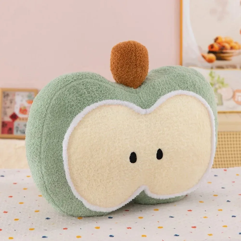 Creative Plush Fruit Doll Pillow Soft Stuffed Sleeping Cushion Office Seat Cushion For Living Room Sofa Bed