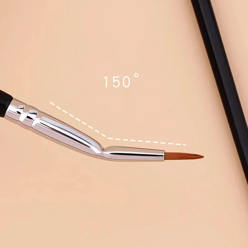 1pc Eyeliner Brushes Angled Liner Makeup Brush Pointing for Gel Liquid Powder Synthetic Hair Eyes Cosmetic Tools — image 2