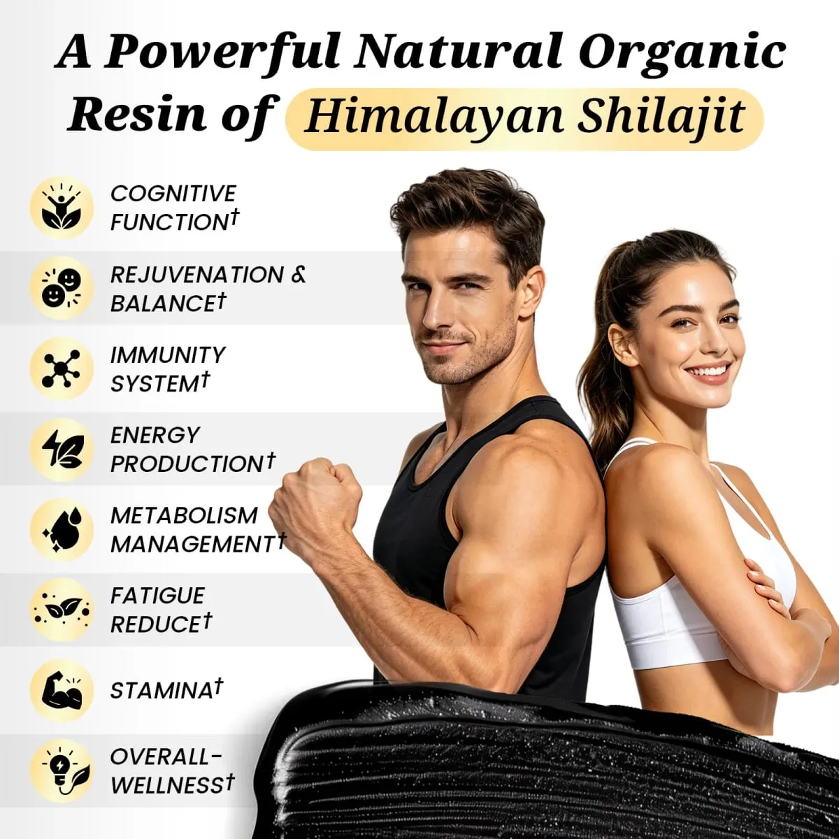 Mulittea ผลิตภัณฑ์เสริมอาหารแร่ Shilajit ดั้งเดิมที่มีความบริสุทธิ์สูงพร้อมแร่ธาตุติดตาม 85+ และกรดฟุลวิคสำหรับความแข็งแกร่งของมนุษย์ — image 4