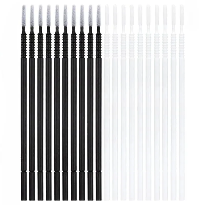 100 Pcs Disposable Spiral Mascara Applicator Lashes Brushes Eyelash Extension Makeup ToolsBrush Handle Microbrush — image 3