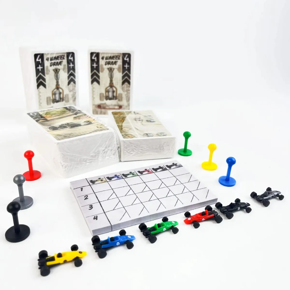 “HEAT: Full Throttle” — A Fast-Paced Adrenaline-Fueled English-Language Racing Tabletop Card Game for 1 to 6 Players — image 5