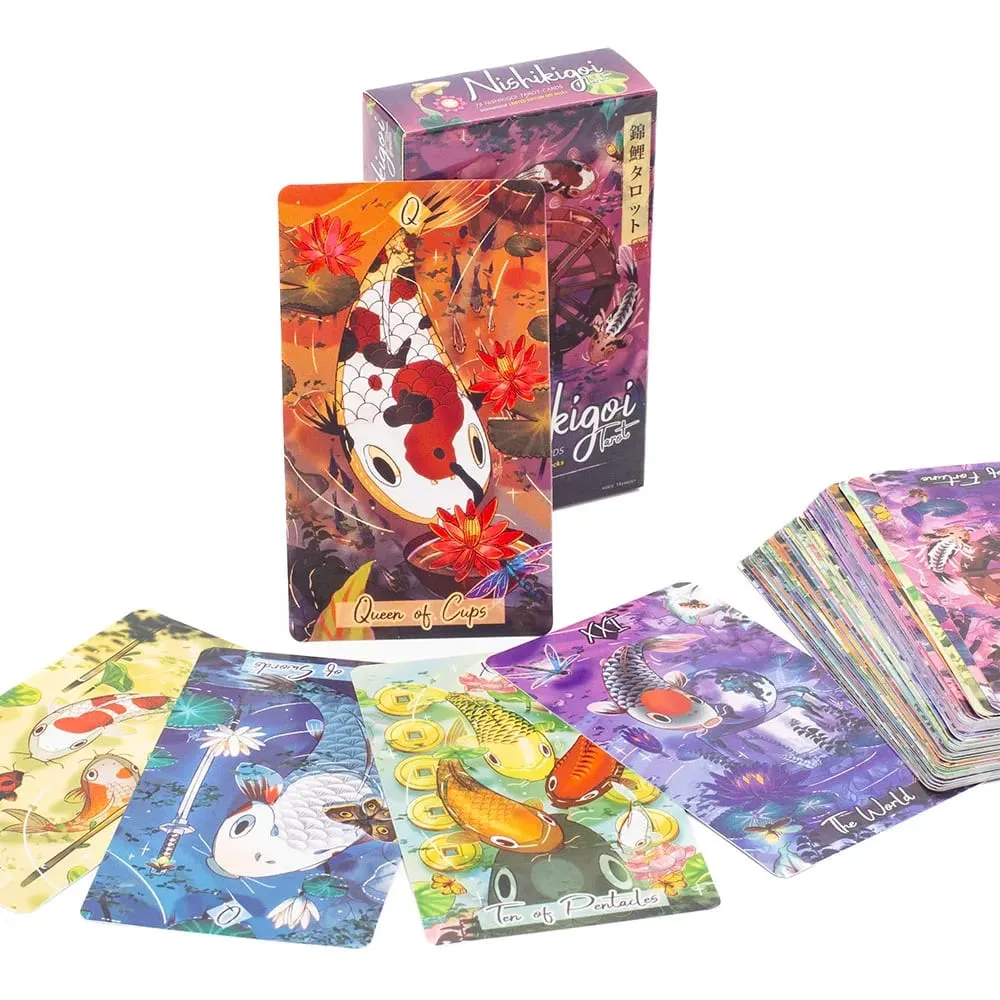 Cotolie KUMACHAN MOON CARDS 24 ks balíček anglická verze Rozkošný Bear Oracle Cards Stolní hra pro rodinnou párty 10,4*7,4 cm — image 11