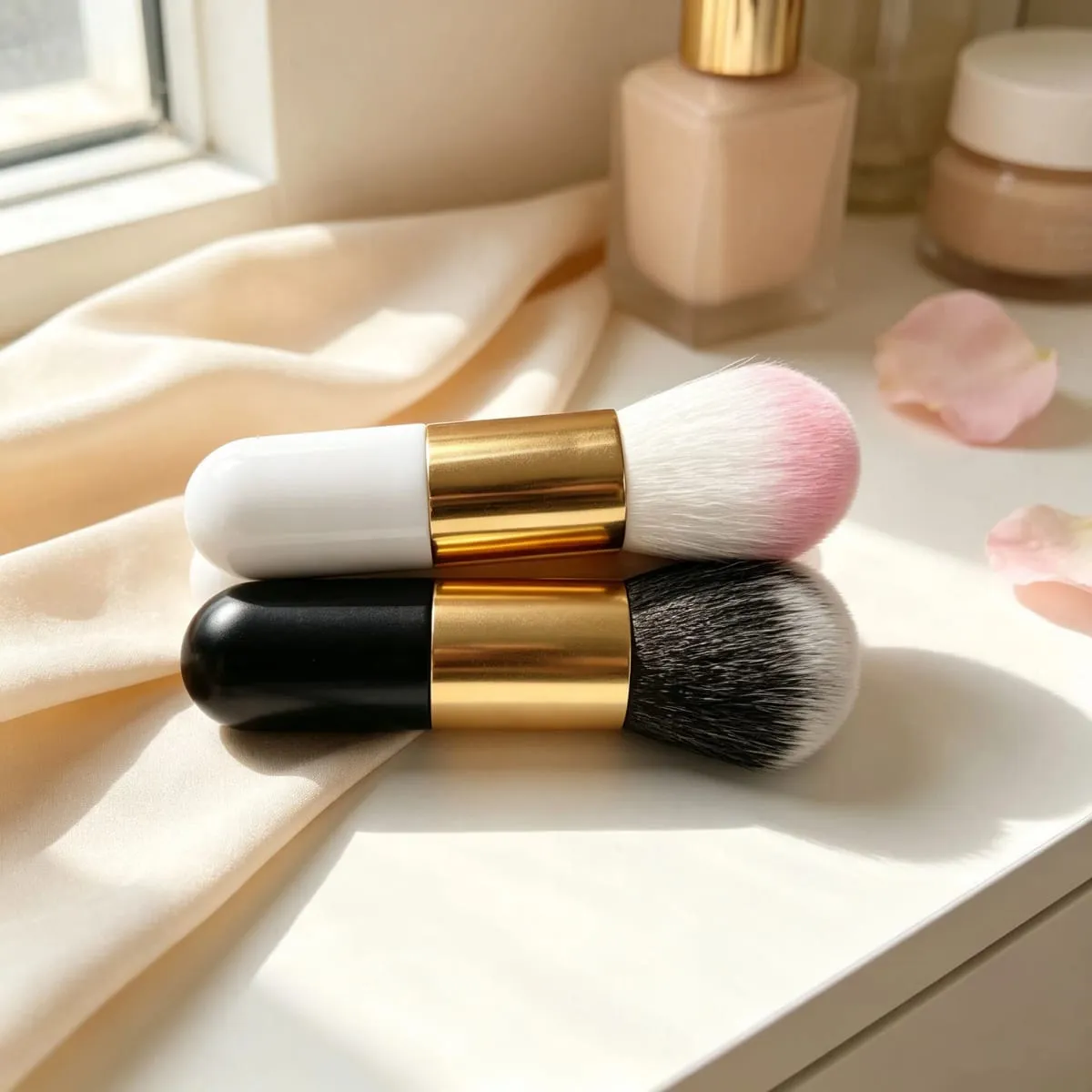 1-3PCS Big Size Makeup Brushes Foundation Powder Face Blush Brush Soft Face Blush Large Cosmetics Soft Foundation Make Up Tools — image 6