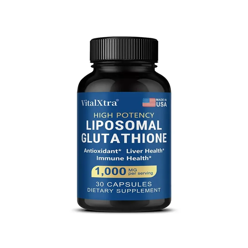 Liposomal Glutathione 1000mg - Vitamin C Antioxidant Supports Liver Immune Brain & Skin Health Enhanced Absorption — image 8