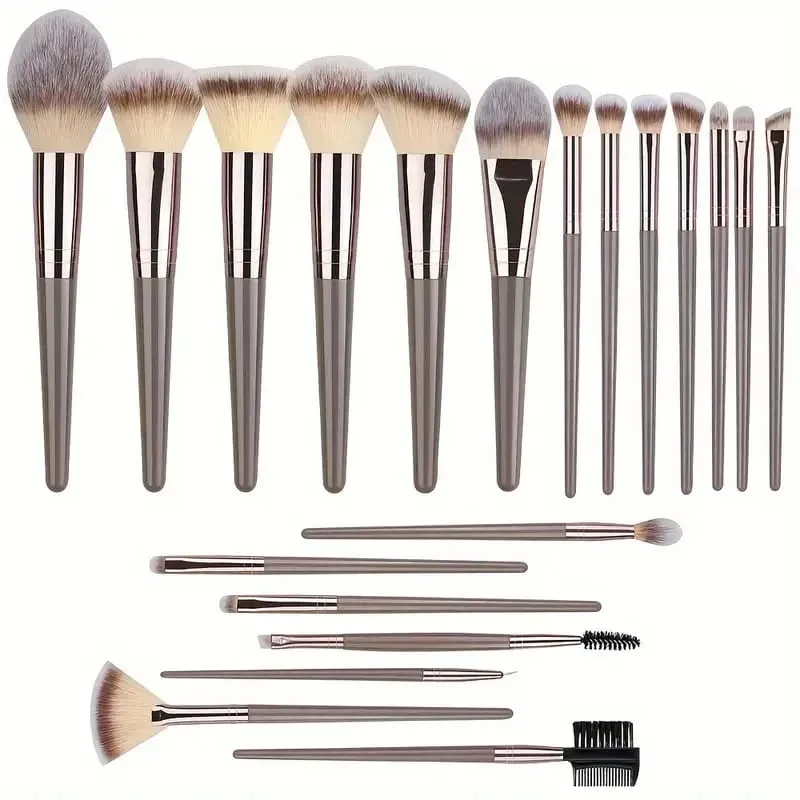 3-20PCS Makeup Brushes Soft Fluffy Makeup Brush Set Cosmetic Tools for Foundation Powder Eyeshadow Kabuki Blending Beauty Tool — image 10