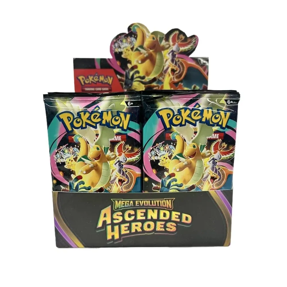 fun 40-360Pcs/Set Pokemon Card MEGA EVOLUTION Phantasmal Flames English Booster Battle Card Anime Fans Kids Birthday Gift Toy — image 2