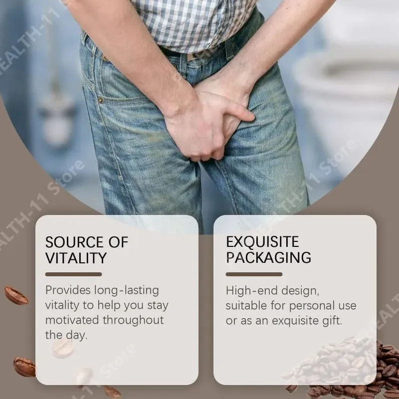 Mushroom Powder Supplement with 10 Mushroom Blend Men's Healthy Mushrooms Coffee Powder Daily Nutrition and Energy Support — image 4