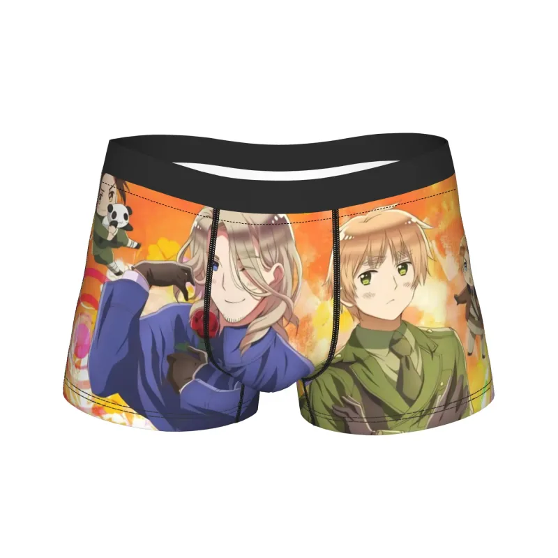 Hetalia World Stars Men Boxer Shorts Cozy Underwear Underpants — image 16