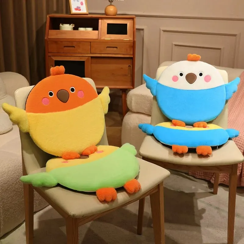 Bird Series Plush Cushion Squishy Stuffed Cushion Soft Floor Sofa Seat Cushion Home Decor Toys Creative Birthday Surprise Gifts — image 2