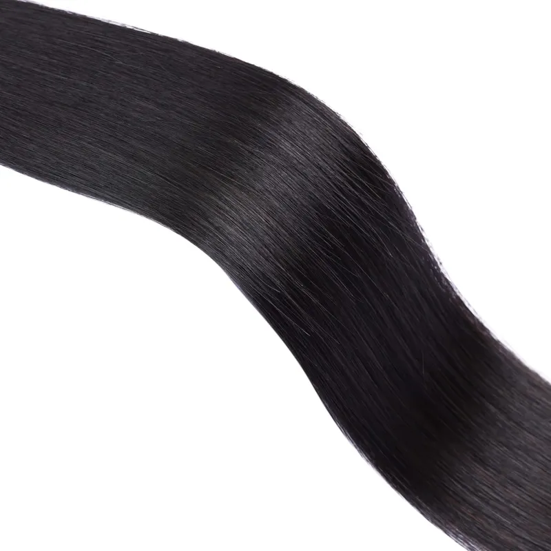 Butterfly Weft Hair Extensions Pu Hole Weft Double Sided Genius Weft Bundles Hand Tied Weft Invisible Weave For Women — image 8
