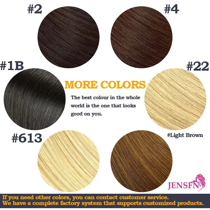 Mini Tape In Hair Extensions 100% Natural Human Hair Remy Quality Straight Seamless PU Tape Ins Brown blonde For Salon — image 6