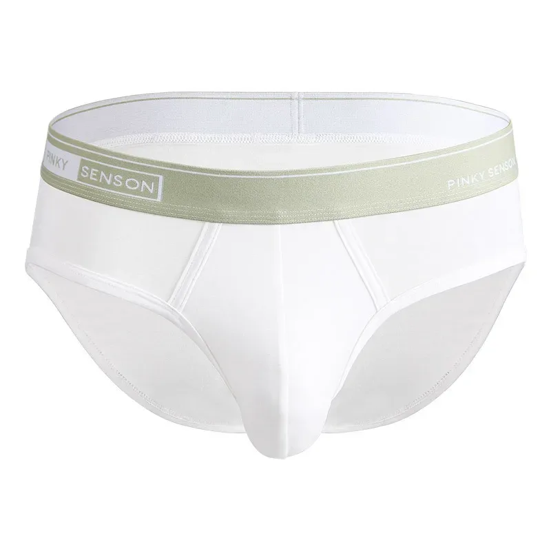 Large Size New Sexy And Breathable Modal Men's Triangle Pants Solid Color Mid Waist Underpants For Youth Briefs For Men — image 15
