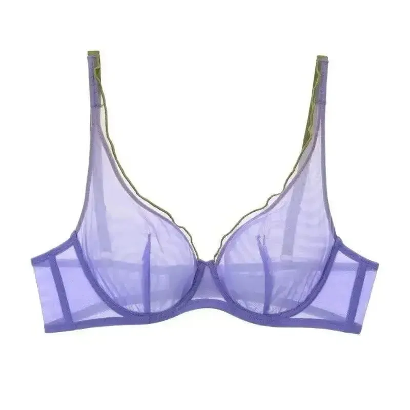 Full Coverage Minimiser Bra for Large Bust Ultra Thin Seamless Wireless Lift & Support Anti Sag Set BANERDANNI S-2XL 32-40 ABC