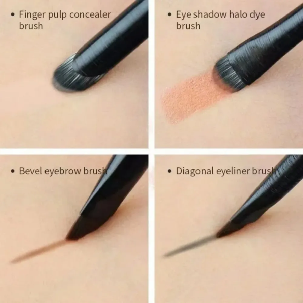 Professional Eyes Makeup Brushes Set Soft Bristles Eyeshadow Eyeliner Eyebrow Contour Brush Women Facial Beauty Cosmetic Tools