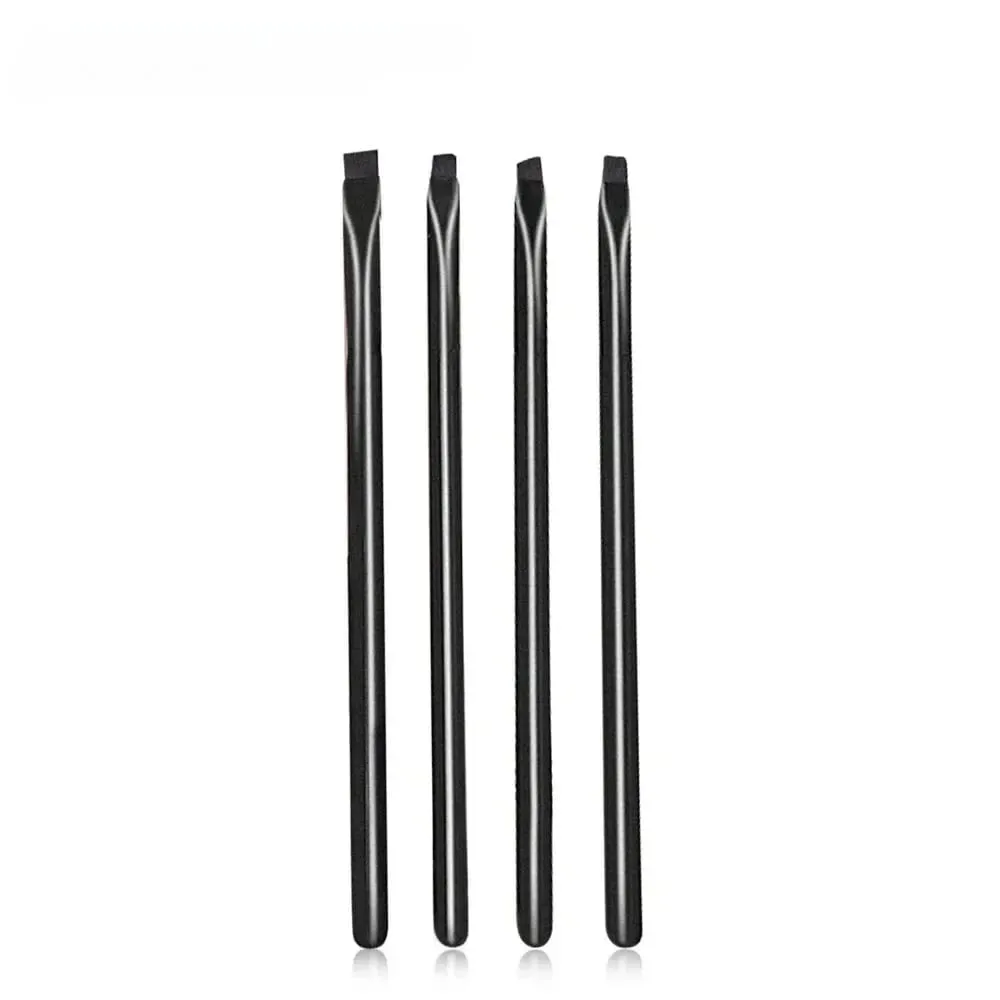 4pcs Blade Makeup Brushes Angled Thin Eyebrow Brush Flat Fine Eyeliner Brush Professional Liner Brow Make Up Tools — image 6