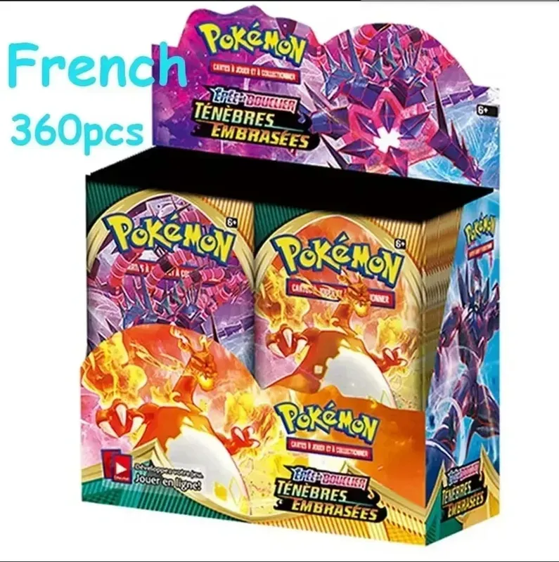 360P French Pokémon cards: Ecarlet & Violet Etsncelles Astral Radiance Obsidian Flames Booster Box Card Game 36 Pack Box — image 4