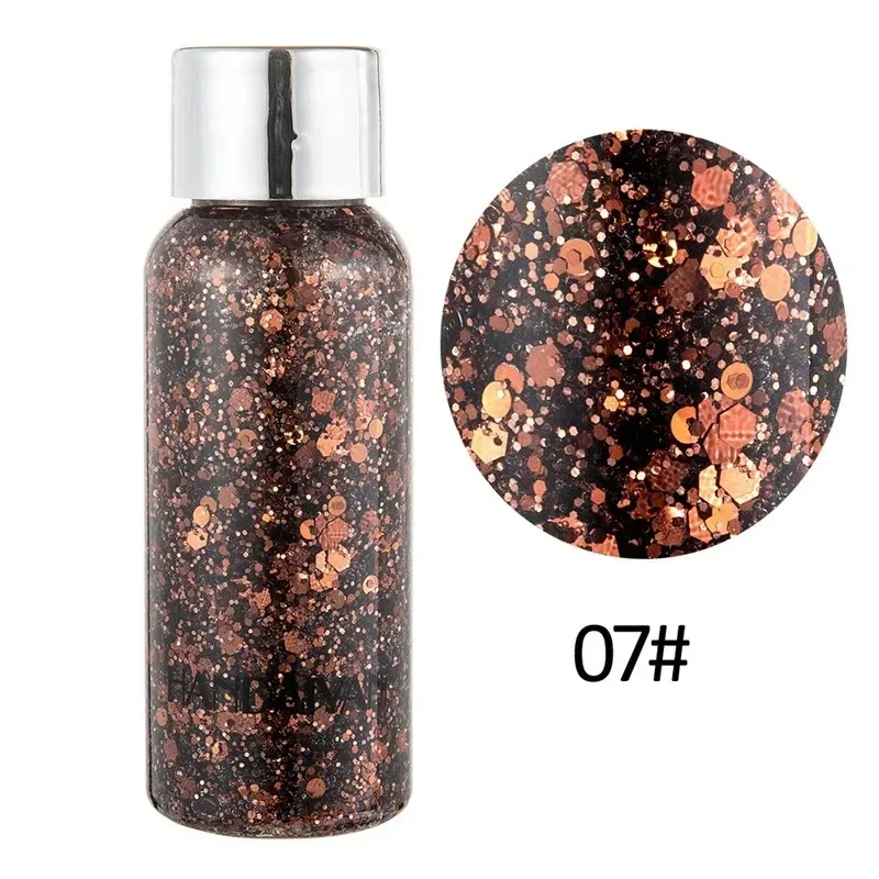 Eye Glitter Body Face Glitter Gel Art Waterproof High Gloss Shine Glitter Multifunctional Makeup Painting Brighten Stage Makeup