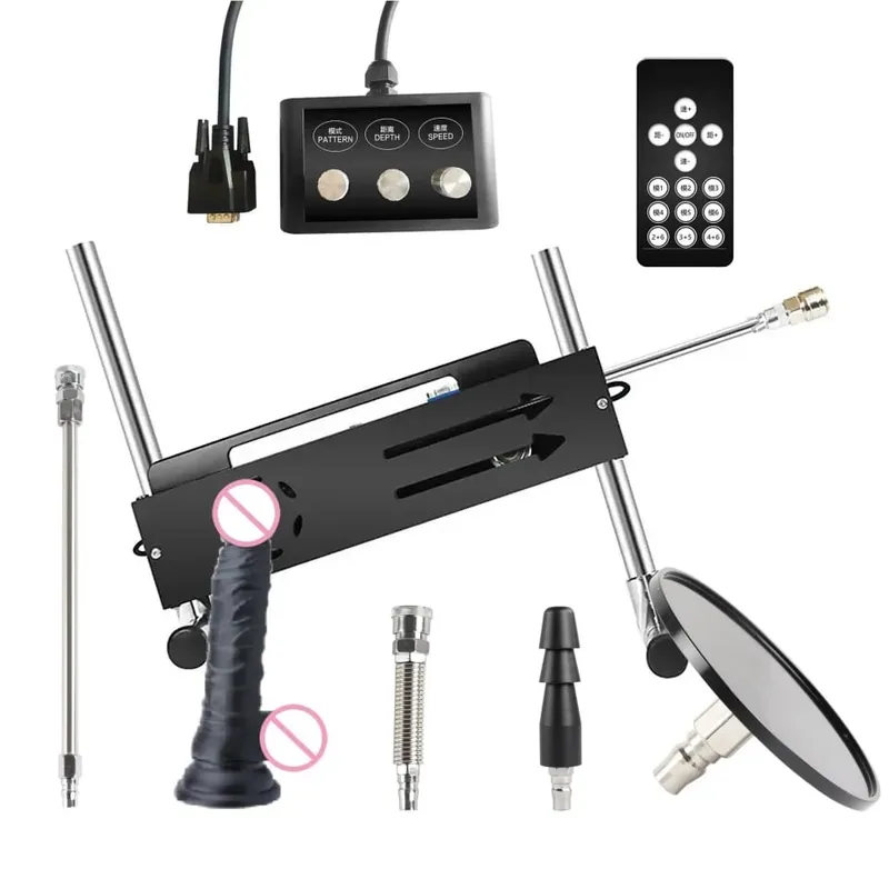 Adult Sex Machines for Couple Masturbating Pumping Gun Adjustable Speed Love Sex Machine for Men with Masturbation Cup