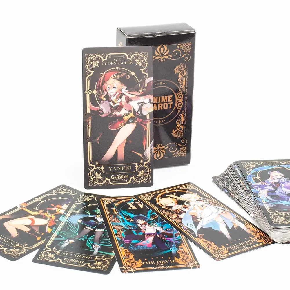 Cotolie KUMACHAN MOON CARDS 24 ks balíček anglická verze Rozkošný Bear Oracle Cards Stolní hra pro rodinnou párty 10,4*7,4 cm — image 10