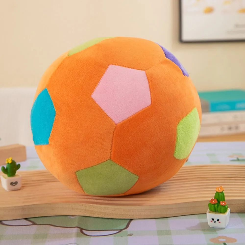 Simulación creativa de baloncesto, pelota deportiva de peluche de alta calidad, almohada de fútbol suave de 22cm para niña y niño — image 2