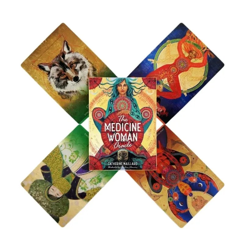 The Medicine Woman Oracle Cards Divination Deck English Vision Edition Tarot Board Playing Game For Party — image 3