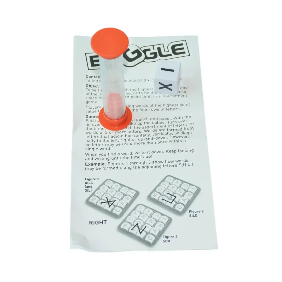 "Boggle: the Fast-Paced 3-Minute Word Search Dice Game" Word Spelling Game Dice Spelling Game Letter Puzzle Interactive Board Game Ideal for Parties Perfect as a Holiday Gift. — image 5
