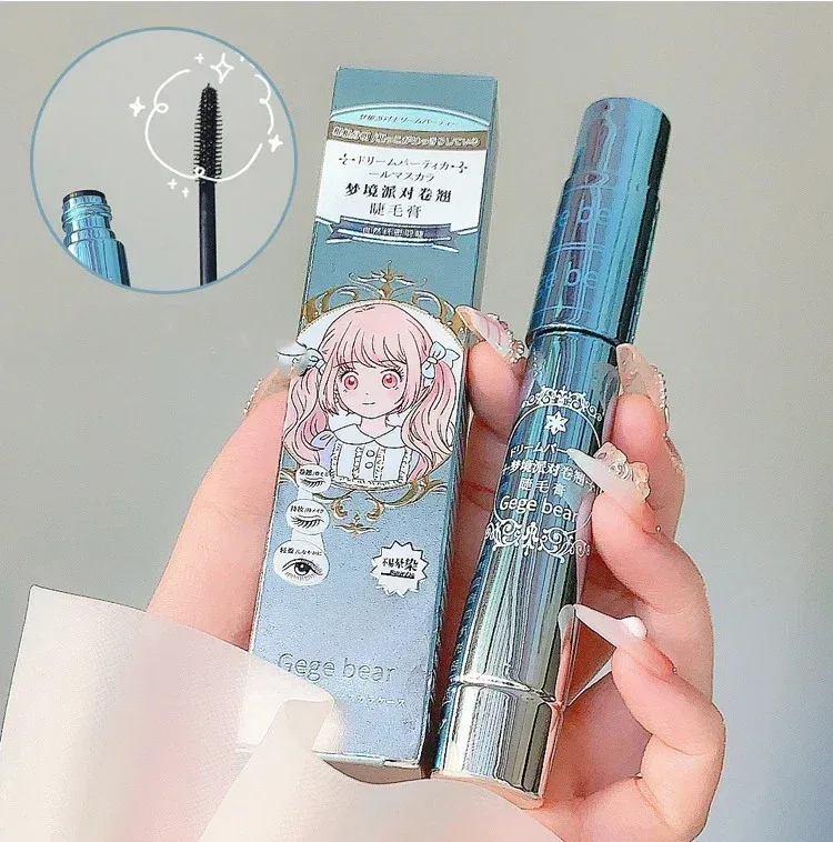 Silk Fiber Lash Mascara Waterproof Long Lasting Extension Eyelashes Lengthening Curling Mascara Black Eyelash Makeup Cosmetic