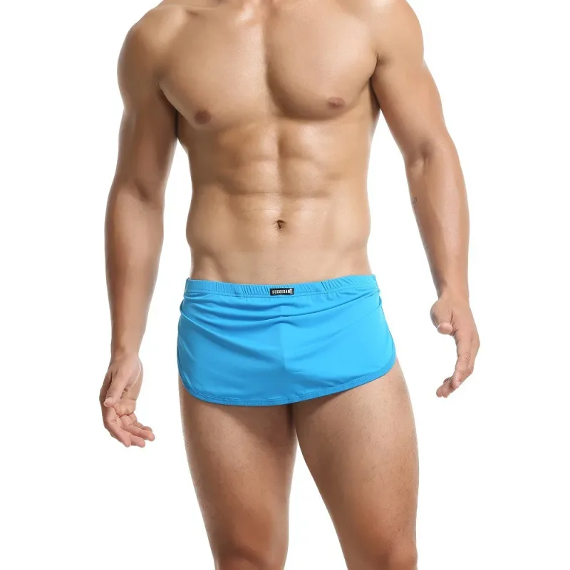 Calças de pijama de seda independentes de duas peças dianteiras e traseiras atacado e agência de comércio exterior roupa interior masculina — image 2