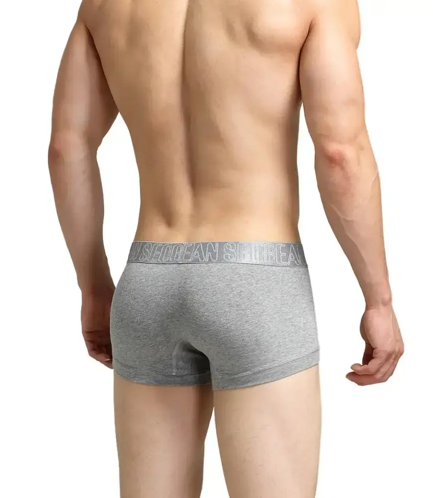 Men's Breathable Cotton Boxer Shorts U-Convex Pouch Low-Waist Soft Stretch Underwear for Daily Casual & Intimate Wear — image 14