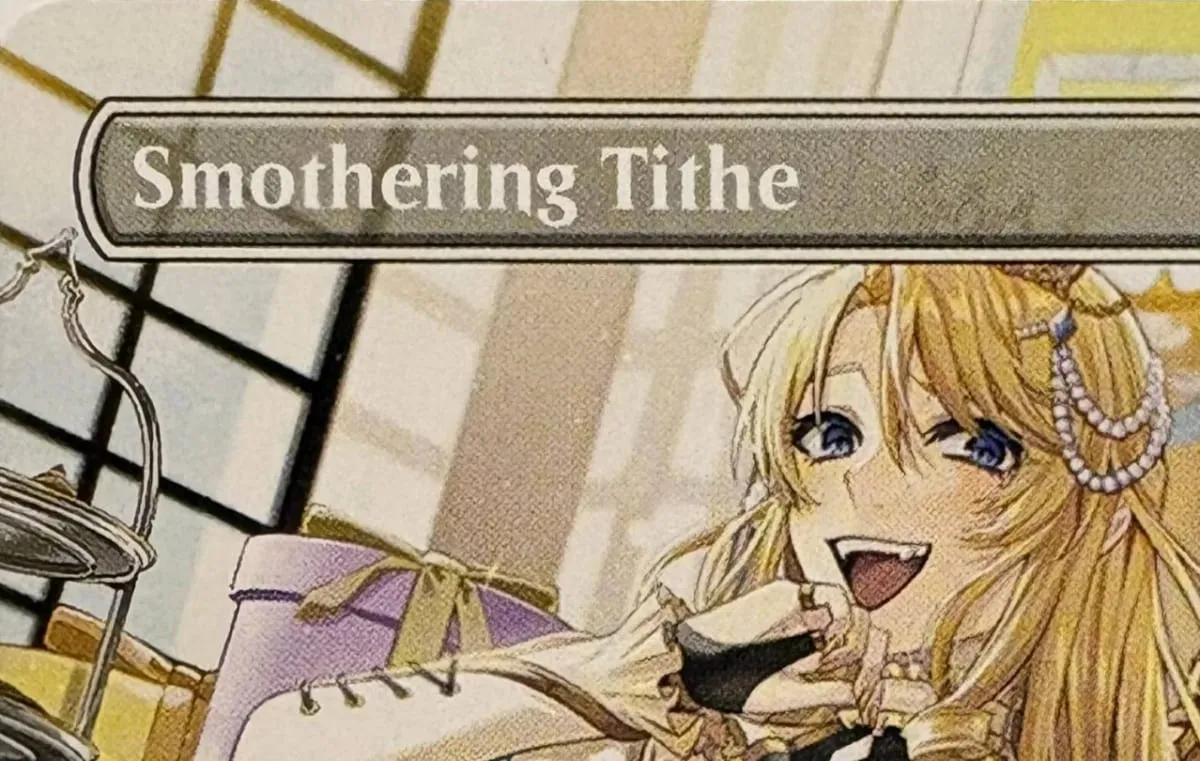 LK7 Commander's Plate Drannith Magistrate Esper Sentinel Smothering Tithe High-Quality TCG Proxy Cards (Black-Core) — image 20