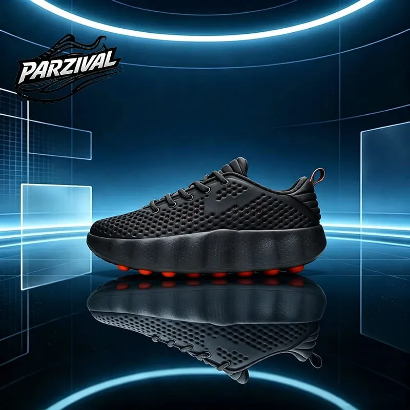 Men Running Shoes Summer Breathable Sneakers Shock Absorbing Platform Sport Trainers Non Slip Fashion Women Casual Walking Shoe — image 2