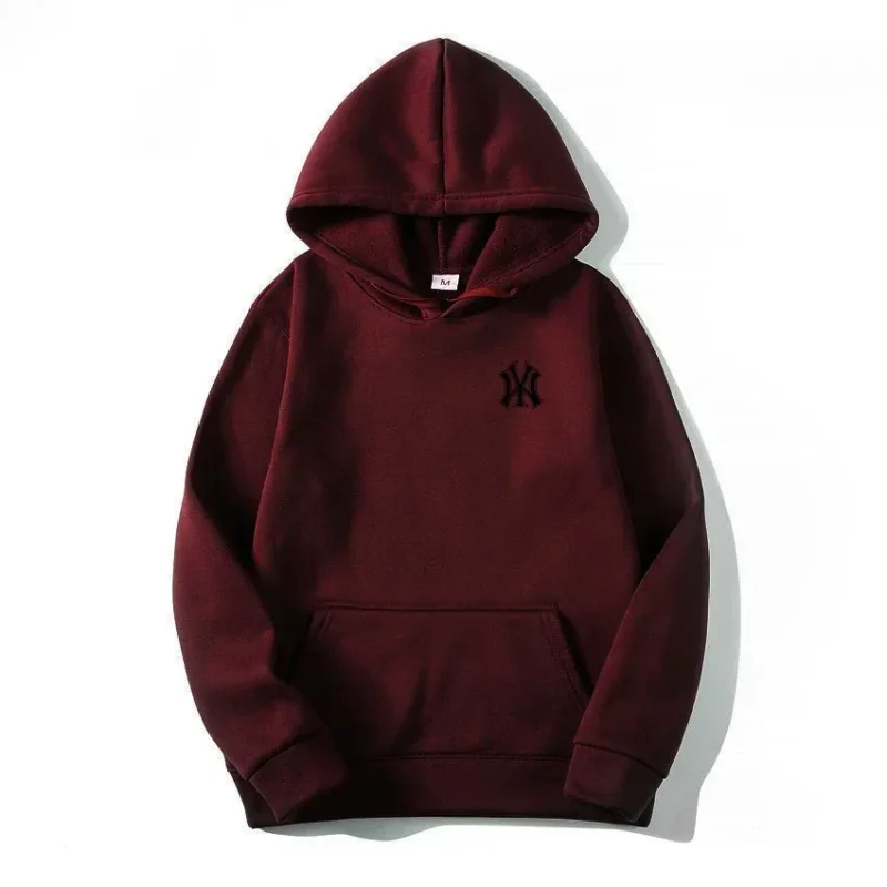 Men's and Women's Casual Fashion Trend Fleece Hooded Hoodies Spring Fall Outdoor Sweatshirt Popular Font Print Pullovers Coat — image 9